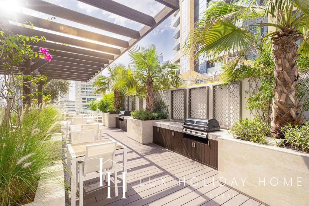 Lux Contemporary Suite With Full Marina View 6 Dubai Buitenkant foto
