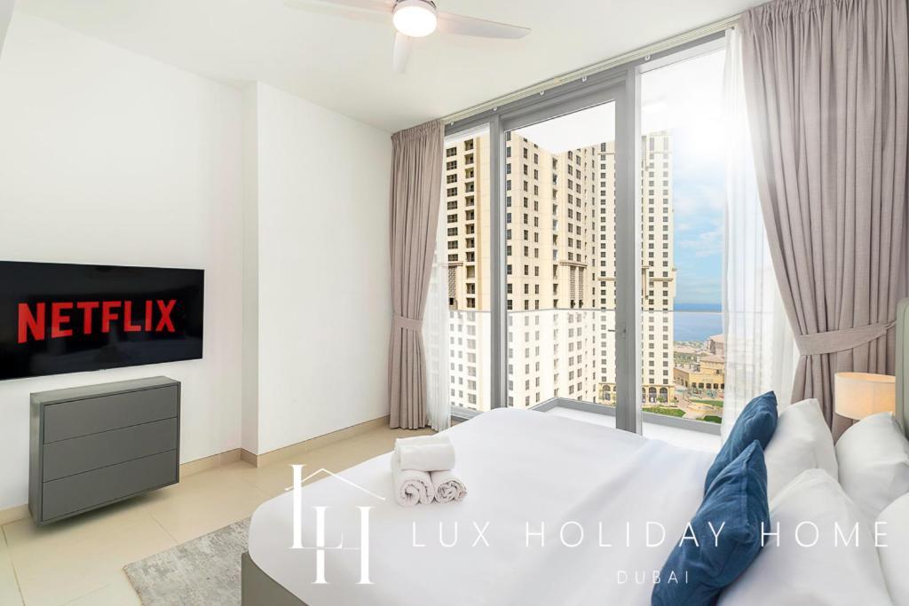 Lux Contemporary Suite With Full Marina View 6 Dubai Buitenkant foto