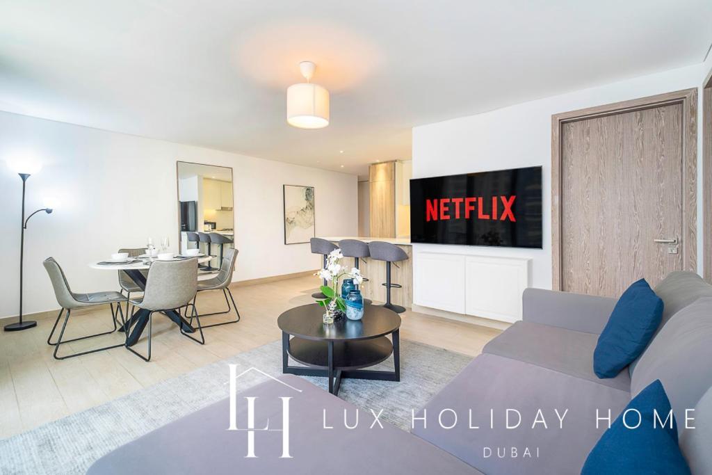 Lux Contemporary Suite With Full Marina View 6 Dubai Buitenkant foto